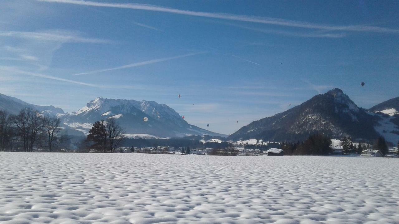 Appartamento Haus Bichler Kössen Esterno foto